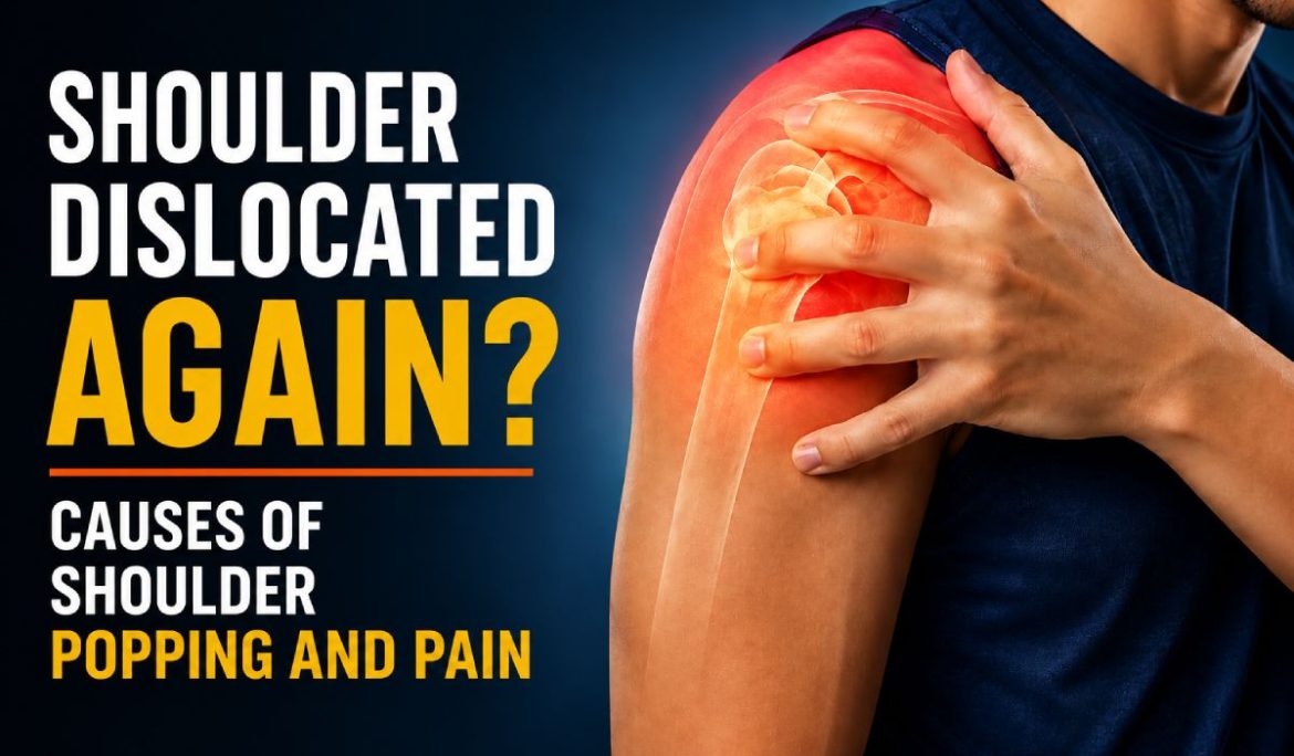 Shoulder Popping Out of Place?