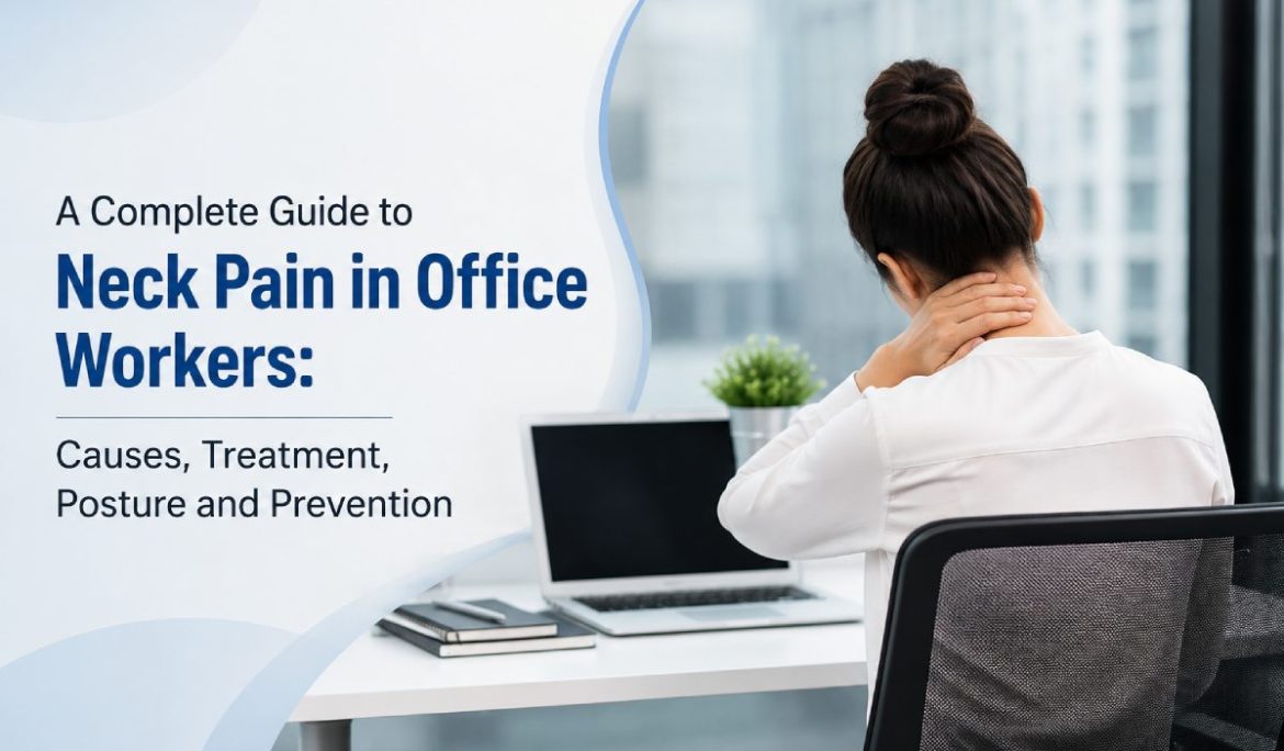 A Complete Guide to Neck Pain in Office Workers: Causes, Treatment, Posture and Prevention