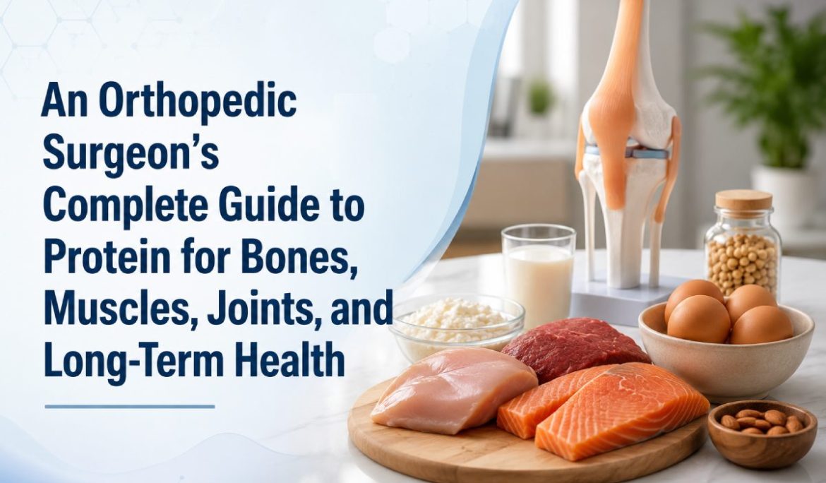 An Orthopedic Surgeon’s Complete Guide to Protein for Bones, Muscles, Joints, and Long-Term Health