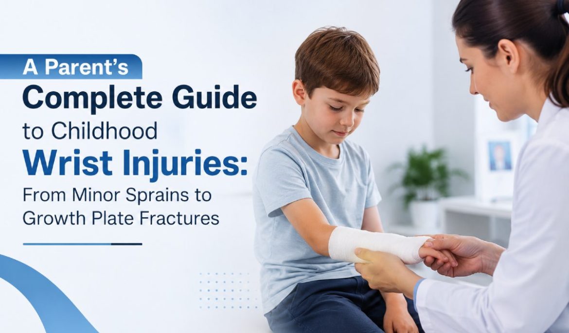 A Parent’s Complete Guide to Childhood Wrist Injuries: From Minor Sprains to Growth Plate Fractures