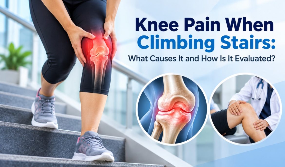 Knee Pain When Climbing Stairs: What Causes It and How Is It Evaluated?