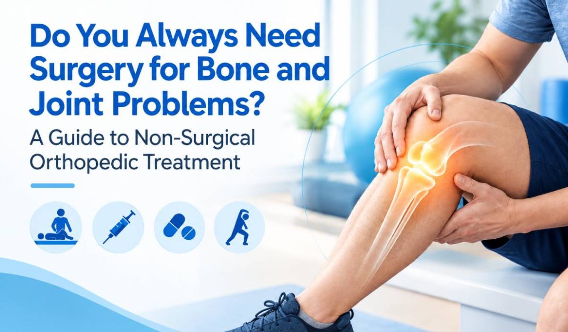 Do You Always Need Surgery for Bone and Joint Problems? A Guide to Non-Surgical Orthopedic Treatment